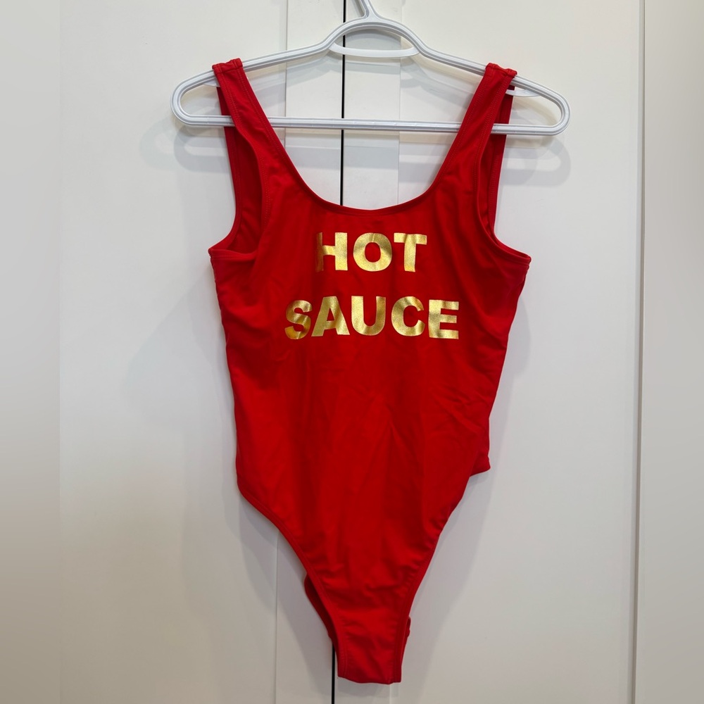 Hot Sauce One Piece Swimsuit